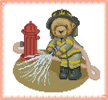 CMP P081 Bear 8 Firefighters