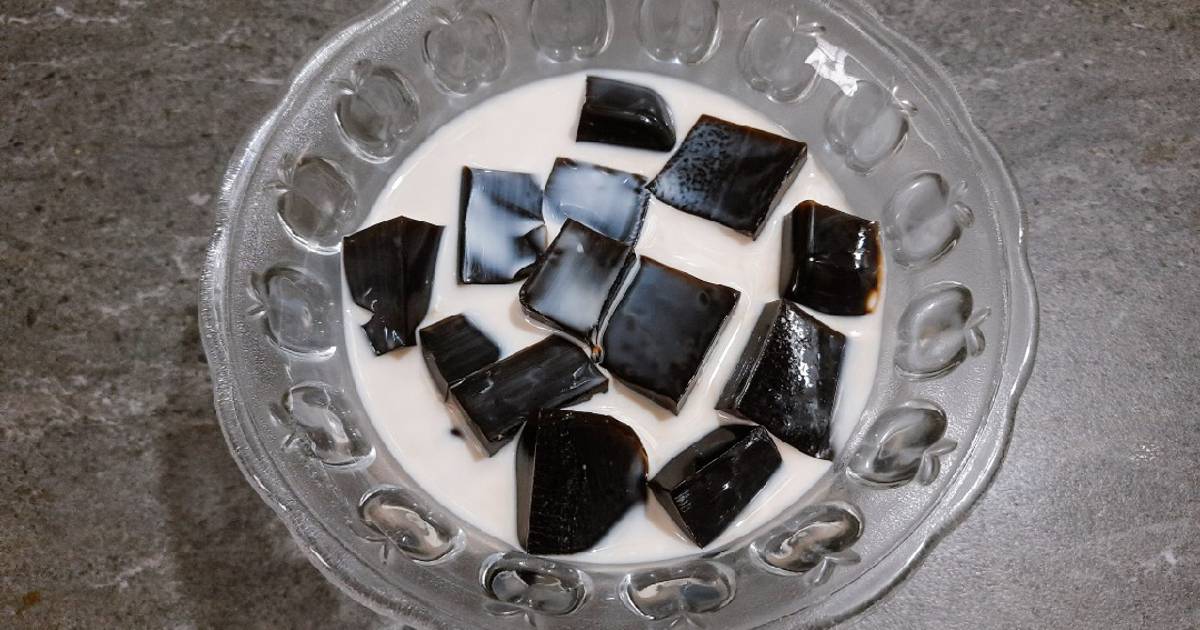 Sương sáo sữa tươi healthy