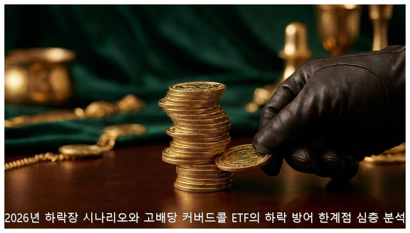 2026년 하락장 대비 커버드콜 ETF 원금 손실 리스크 분석 핵심 안내 및 분석 인포그래픽 (5)