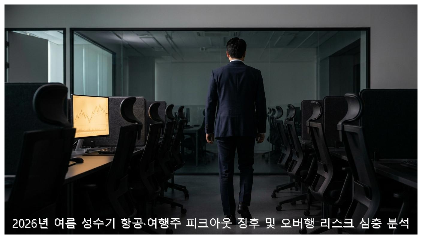 2026년 여름 성수기 항공·여행주 피크아웃 징후 및 오버행 리스크 심층 분석 핵심 안내 및 분석 인포그래픽 (5)