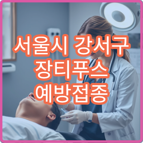 서울시 강서구 장티푸스 예방접종 해외 여행자 감염병 예방 병원