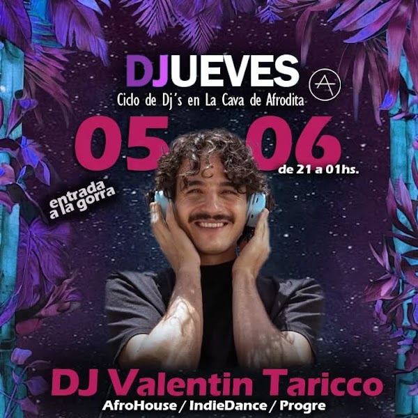 Ciclo de Dj's en La Cava de Afrodita 🥳