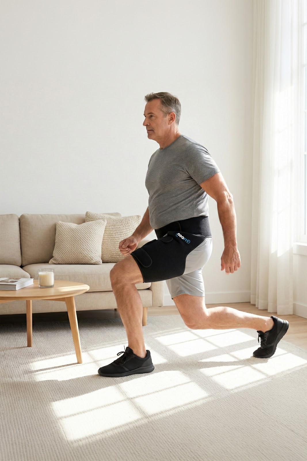 Step 3 – move and adjust for comfort