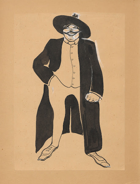 Man in a coat and wearing a hat 1895 1917