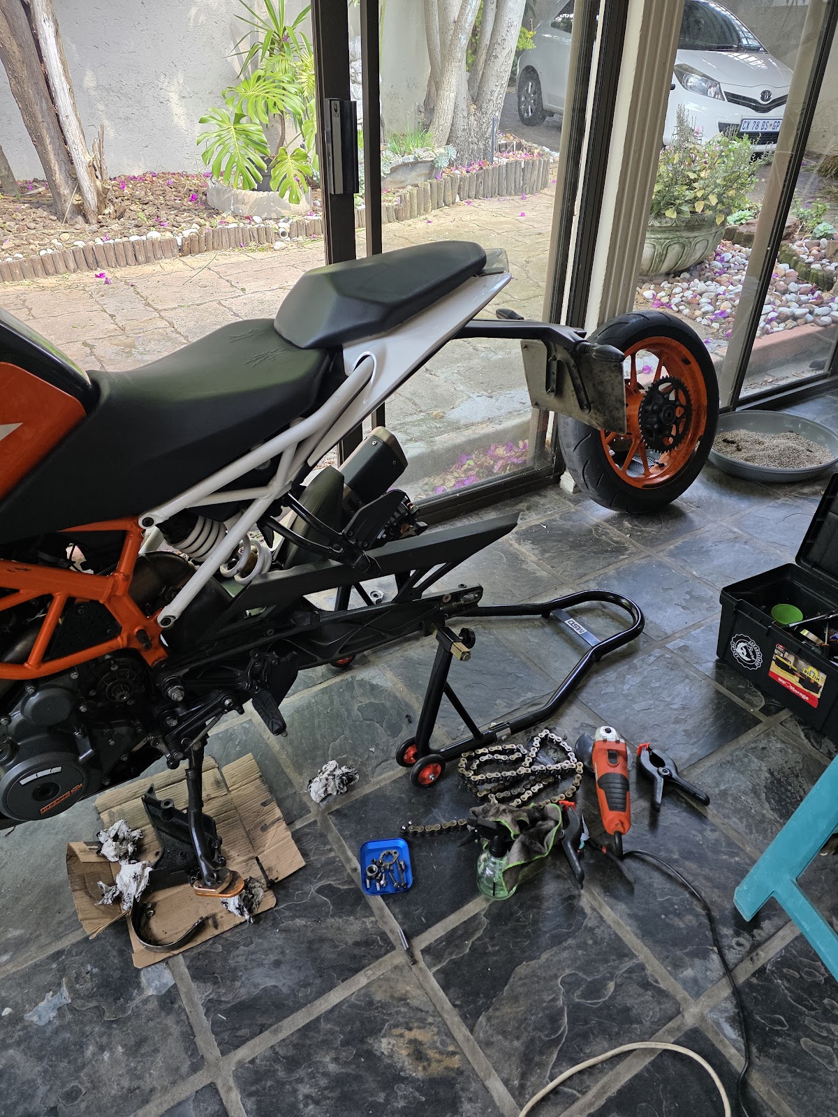 Motorcycle detail
