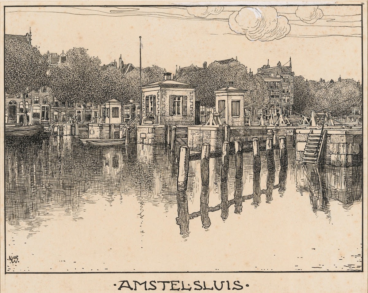 De Amstelsluis 20th century