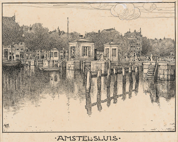 De Amstelsluis 20th century