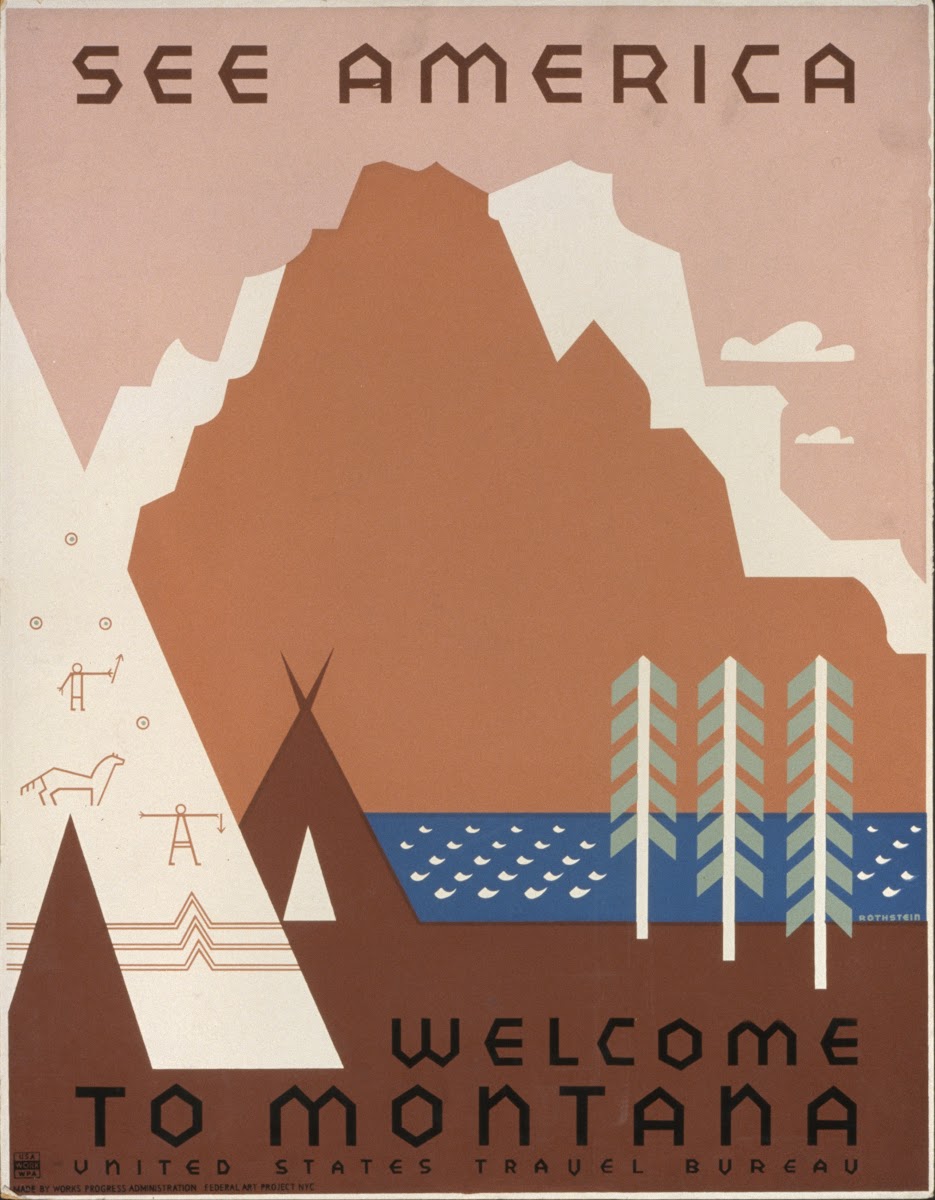 See America Welcome to Montana 1936 1938