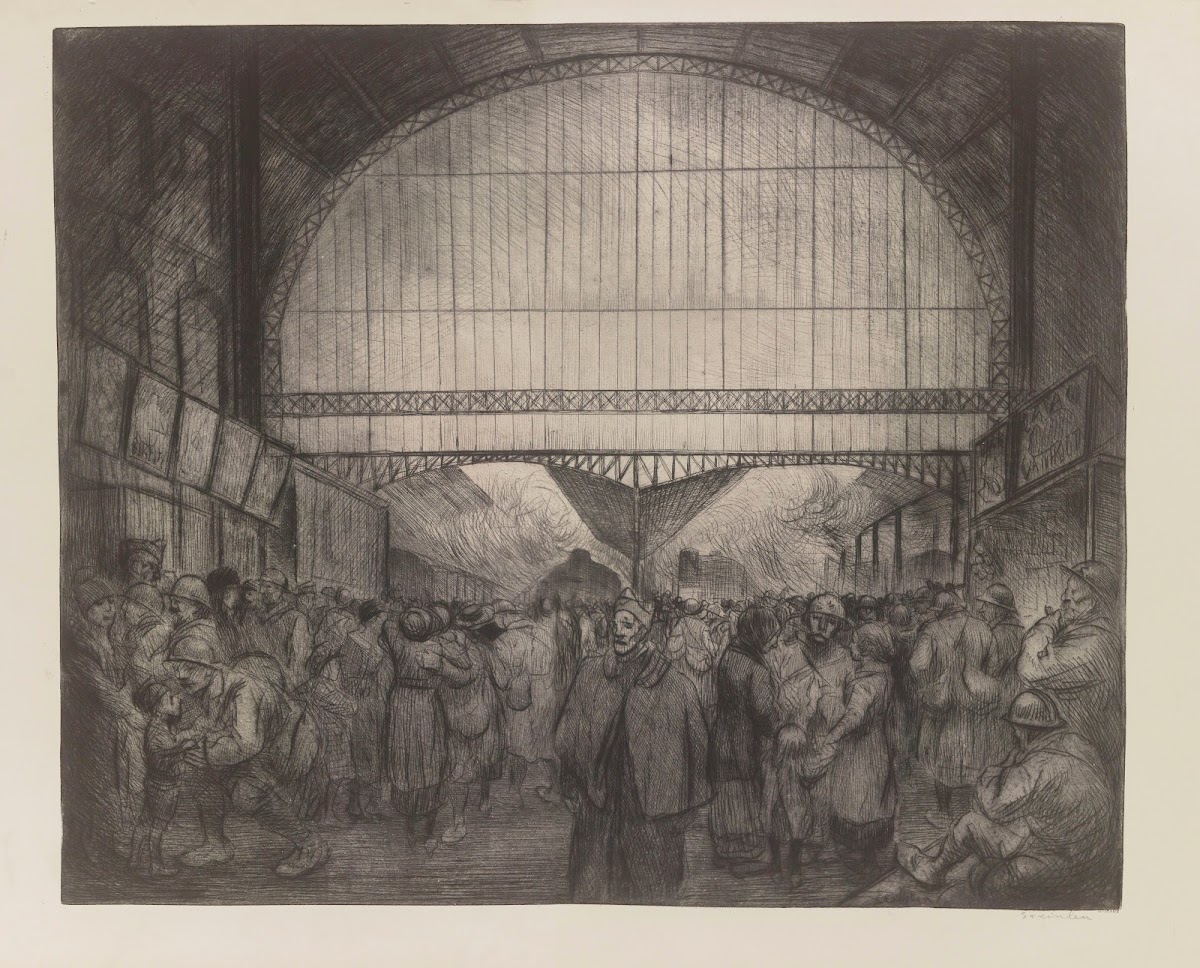 Gare de lEst 1916 1917