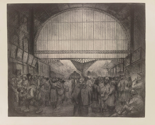 Gare de lEst 1916 1917