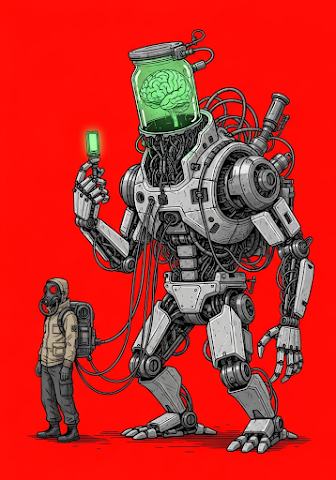 Cybernetic Brain in Jar