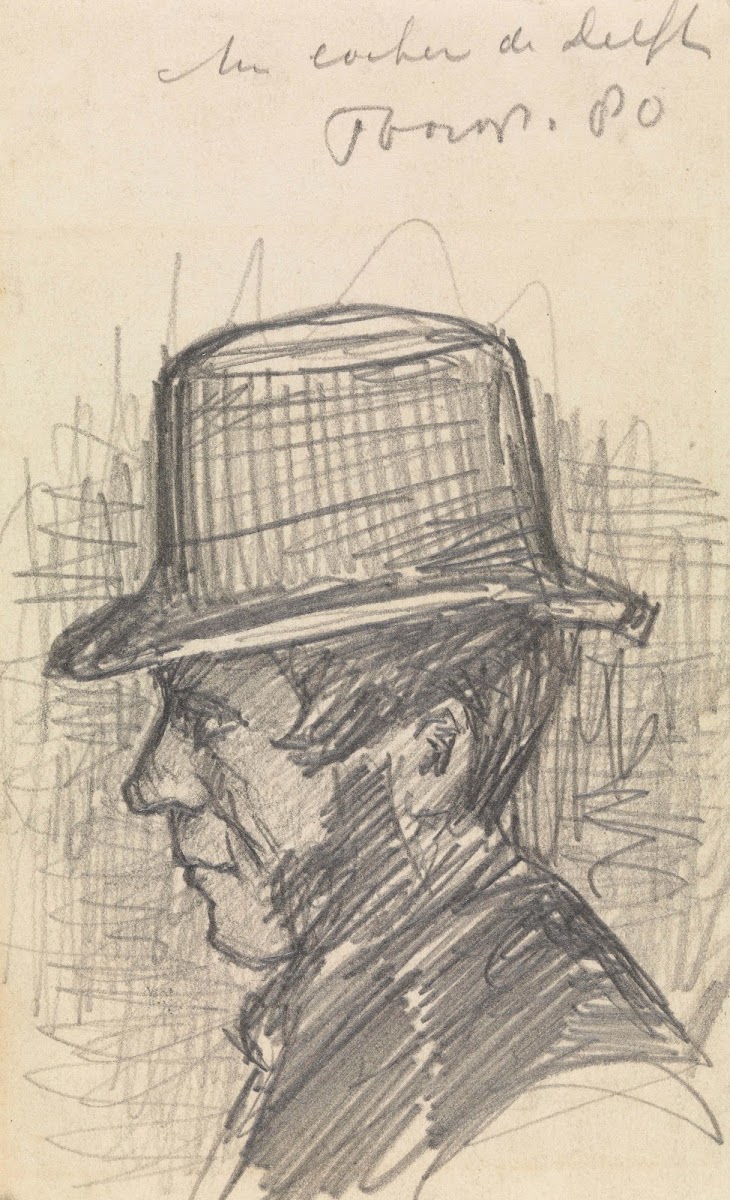 A Coachman in Delft 1880