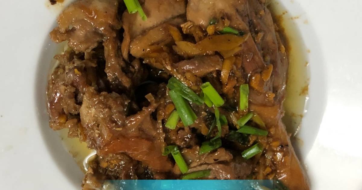 Vịt xào gừng