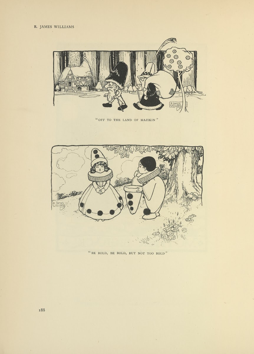 Off to the land of Mazikin Be bold be bold but not too bold 1914