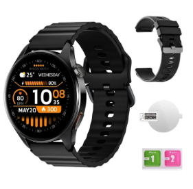 Smartwatch Haylou 4S Tela AMOLED Monitor de Saúde Completo