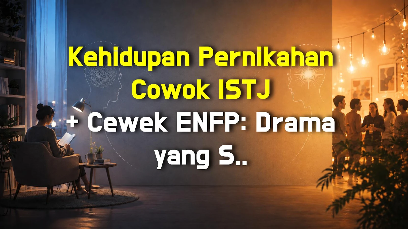 Kehidupan Pernikahan Cowok ISTJ + Cewek ENFP: Drama yang Sebenarnya