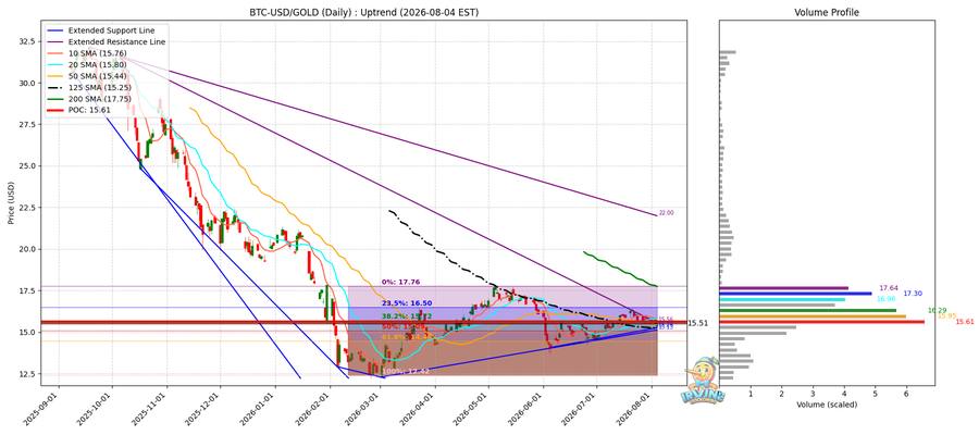 BTC vs Gold 비교
