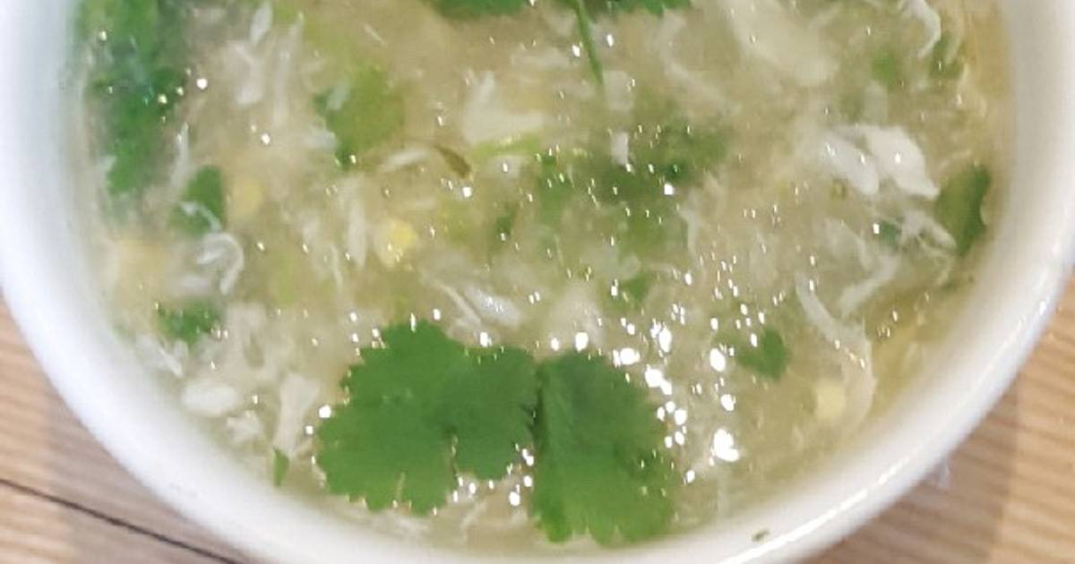Soup ngô chay