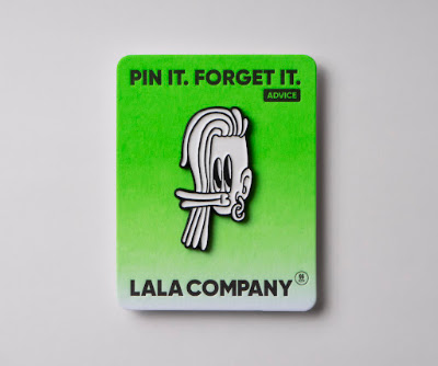 LALA COMPANY Portrait Pin