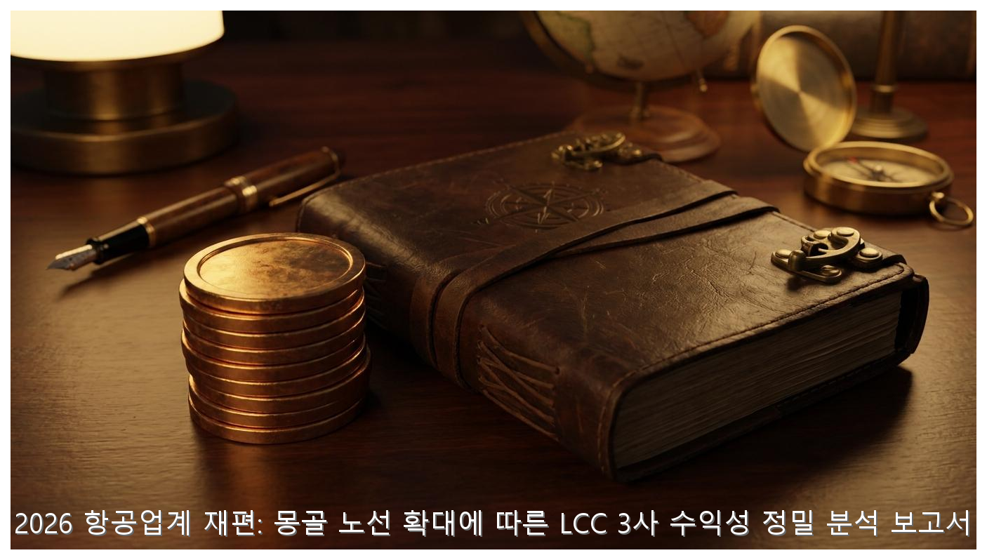 2026 항공업계 재편: 몽골 노선 확대에 따른 LCC 3사 수익성 정밀 분석 보고서 핵심 안내 및 분석 인포그래픽 (6)