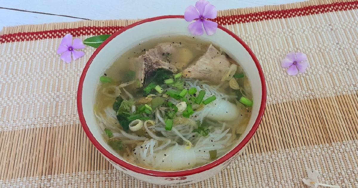 Bún nưa nấu xương