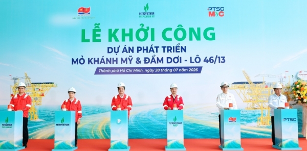 Khởi Công Dự Án Phát Triển Mỏ Khánh Mỹ và Đầm Dơi Lô 46-13: Bước Đột Phá trong Ngành Công Nghiệp Dầu Khí