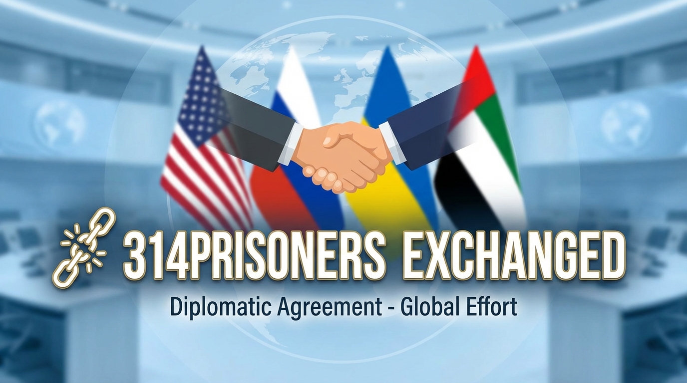 아부다비 3자 회동 및 포로 교환 성과 인포그래픽