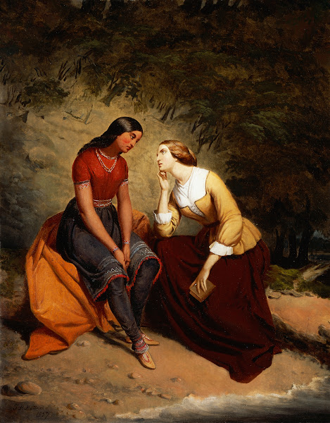 The Meeting of Hetty and Hist 1857