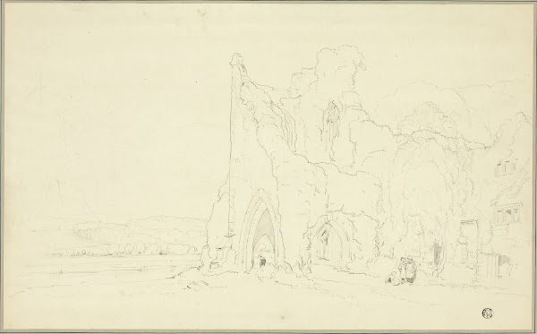 Landscape with Gothic Ruins 1810 20