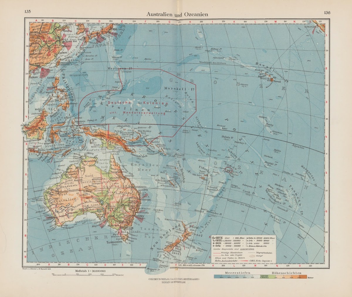 Australien und Ozeanien 1926