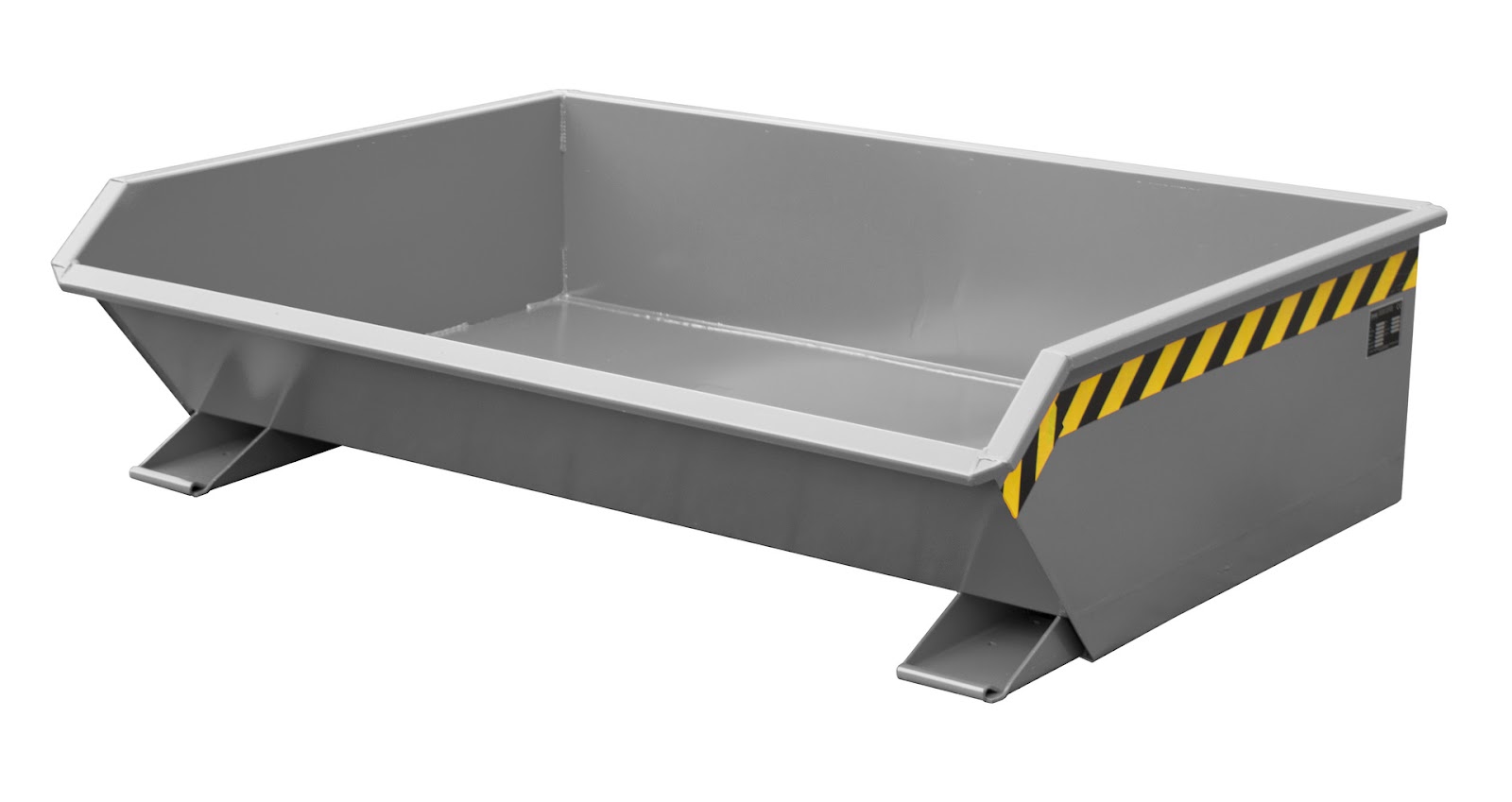 Mini-Kiepcontainer MGU 610, gelakt, Muisgrijs