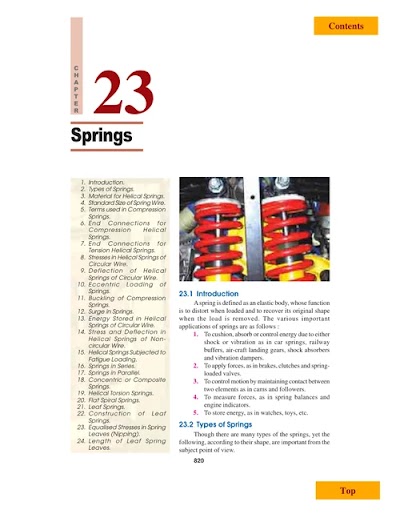 A Textbook of Machine Design (Chapter 23)
