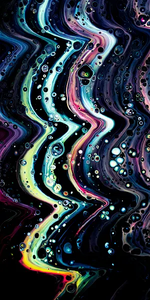 Fluid Art, Abstract Painting, Pour Painting, Modern Art 2K iPhone Wallpaper Background