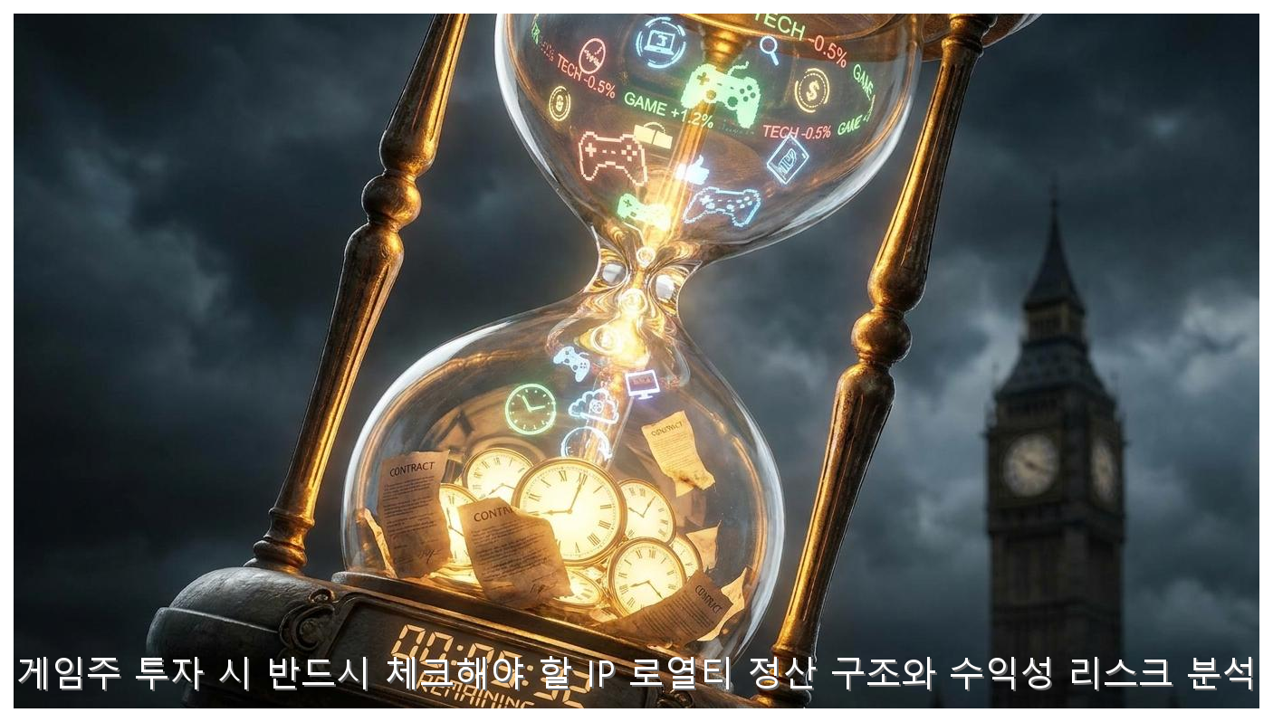 게임주 투자 시 반드시 체크해야 할 IP 로열티 정산 구조와 수익성 리스크 분석 핵심 안내 및 분석 인포그래픽 (7)