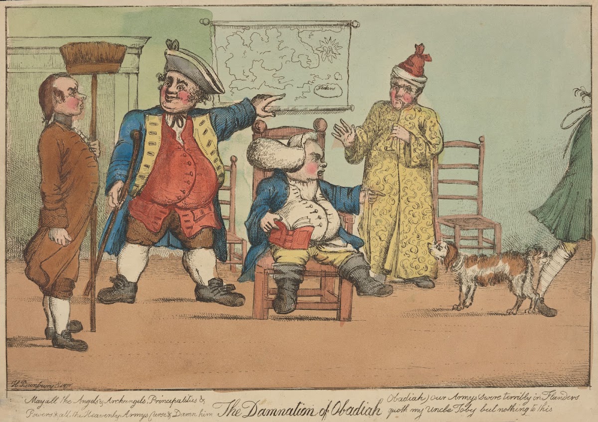 Life and opinions of Tristram Shandy gentleman The damnation of Obadiah