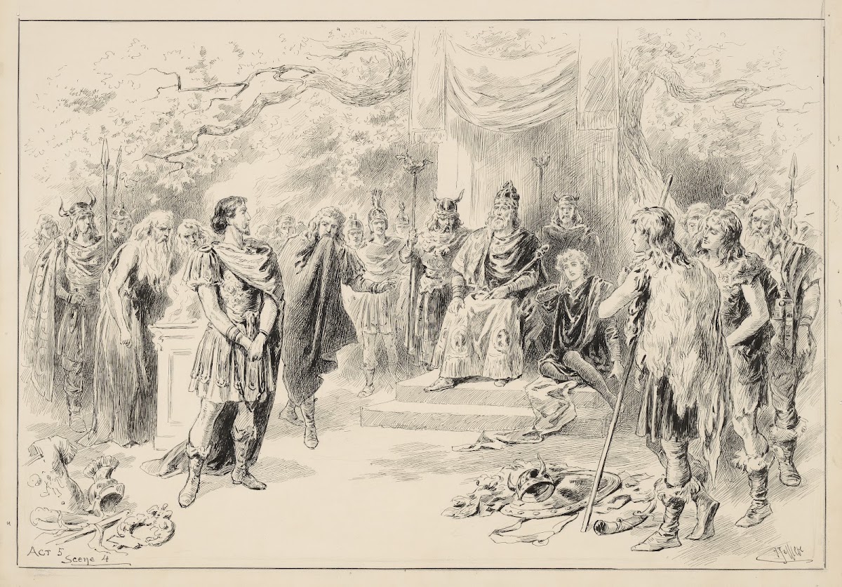 Cymbeline V 4 Lyceum Theatre October 3 1896 1896