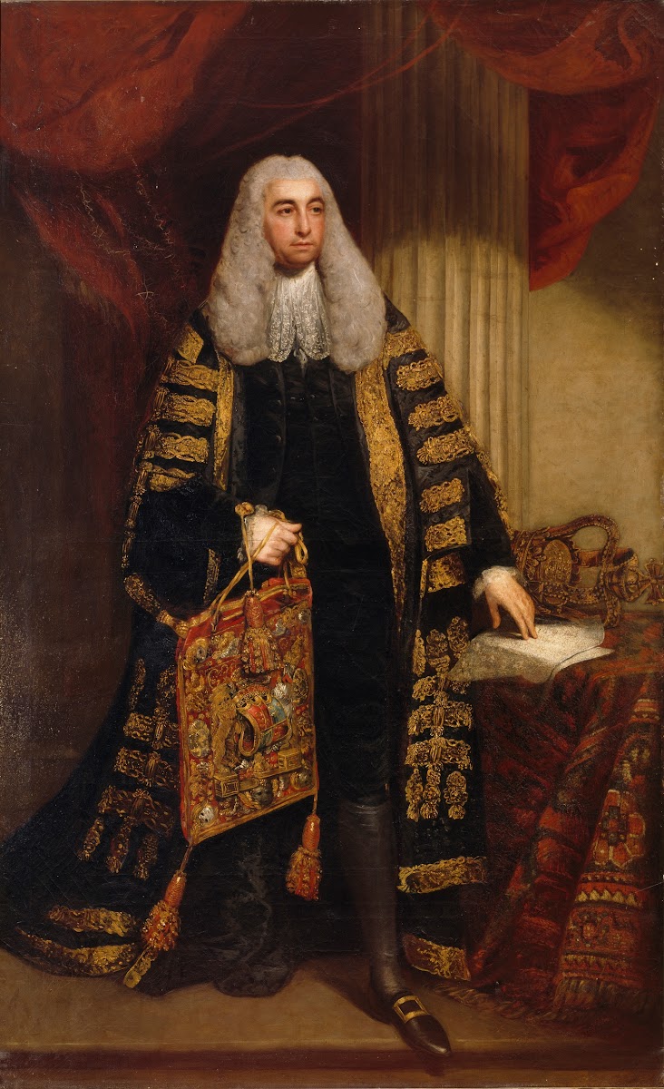 Portrait of John Fitzgibbon Earl of Clare 1749 1802 c1799 1800