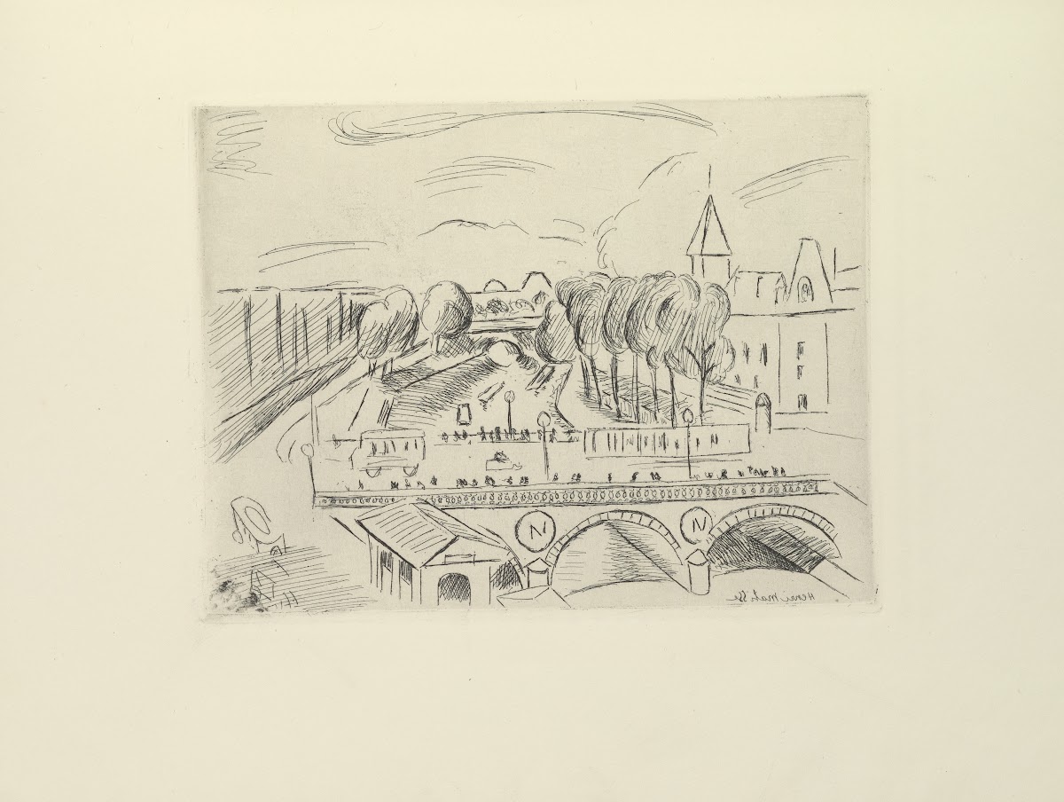 Matisse  Le Pont Saint Michel 1927