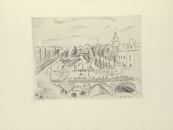 Matisse  Le Pont Saint Michel 1927