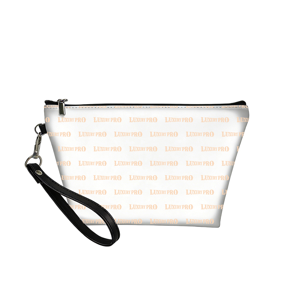 Women's Flat-Top Cosmetic Bag