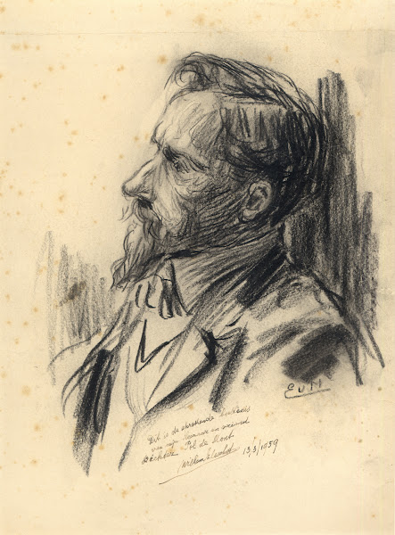 Portret van Pol de Mont 1920
