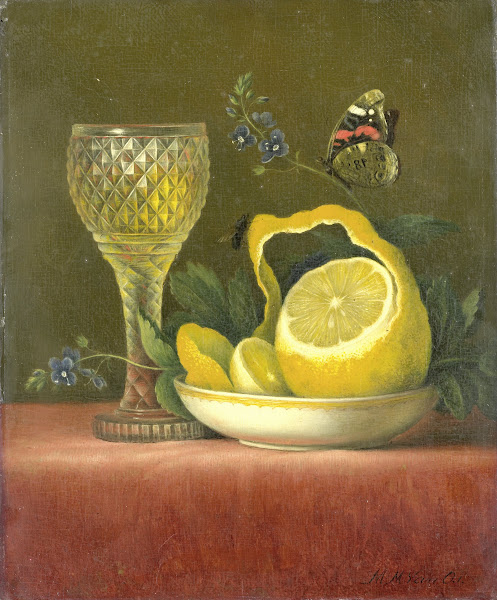 Still Life with Lemon and Cut Glass 1823   1826