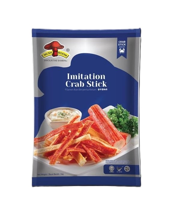 Ql Mushroom Fried Imitation Crab Stick 1Kg