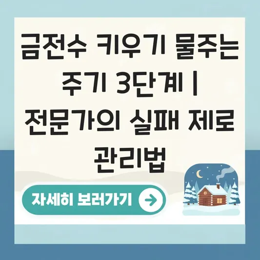 금전수 키우기 물주는 주기와 햇빛 관리법 대표 이미지