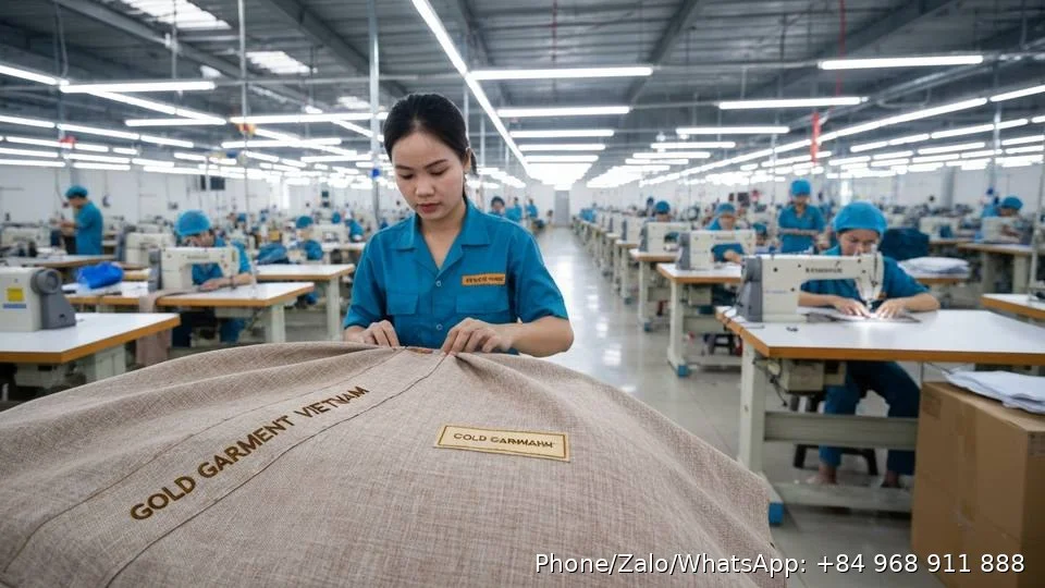 custom apparel - Gold Garment Vietnam