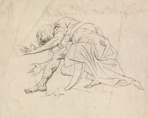 A Man Kneeling 1770