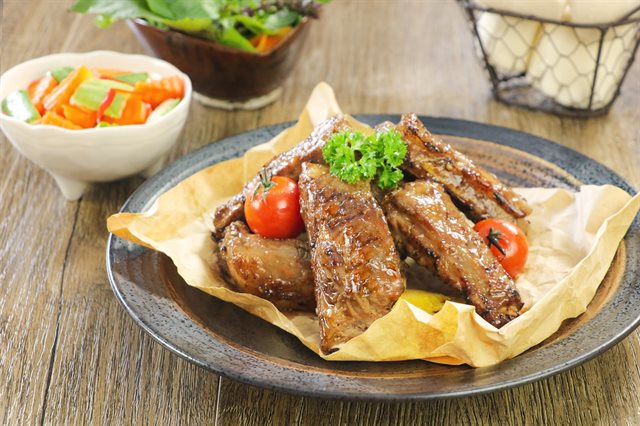 Sườn Cây Nướng Dầu Hào