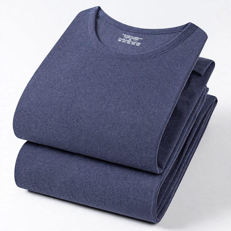 Men's Thermal Underwear Set, Lined, Crew Neck