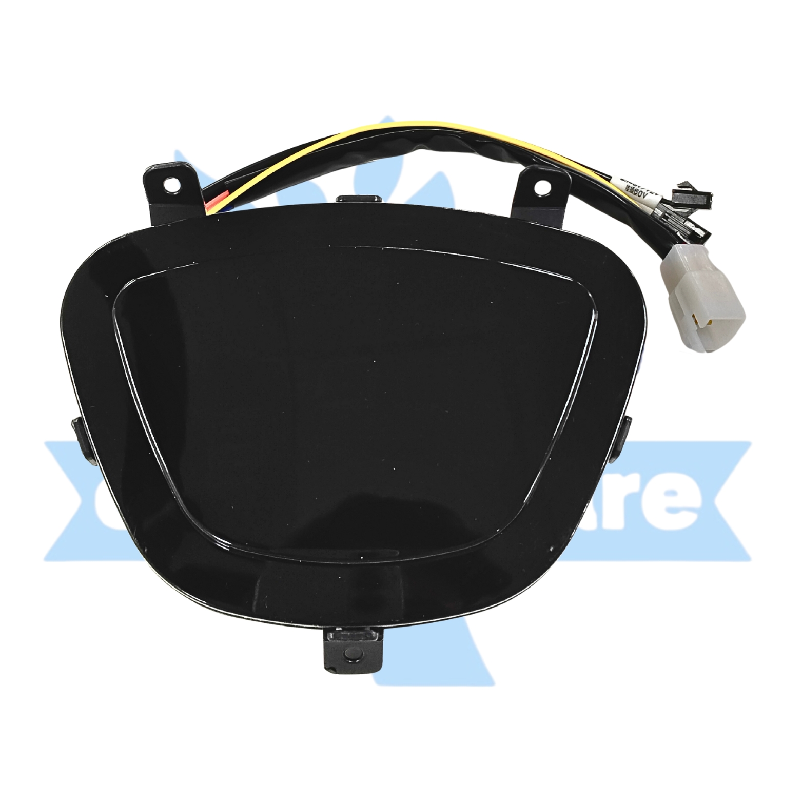 SPEEDOMETER [LED SQR BIG VSPA BLK] (1cb1)