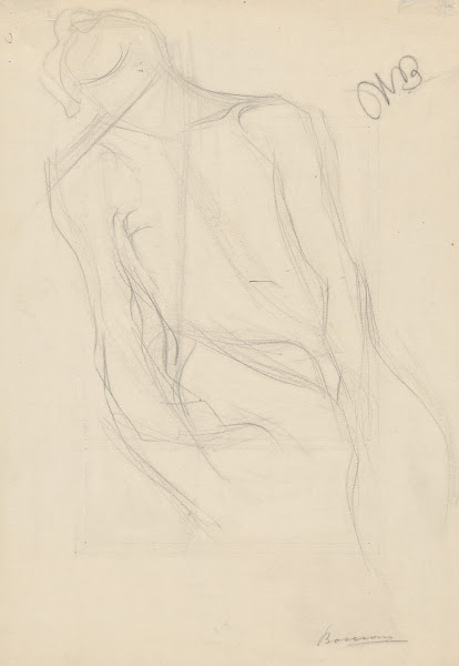 Seated Male Nude ca 1908